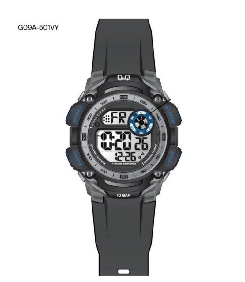Q&Q Muski Sat Model G09A-501VY